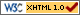 Valid XHTML